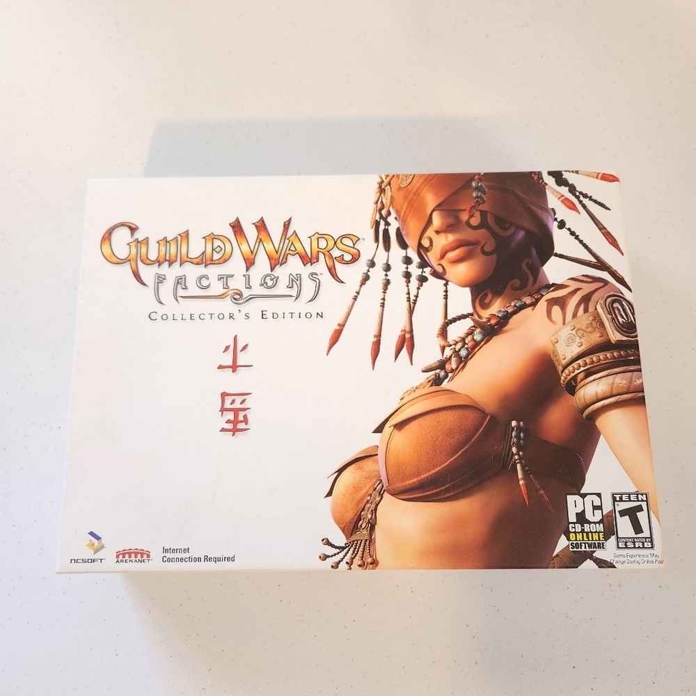 Guild Wars Factions Collector's Edition PC Computer Video Game in Box EUC